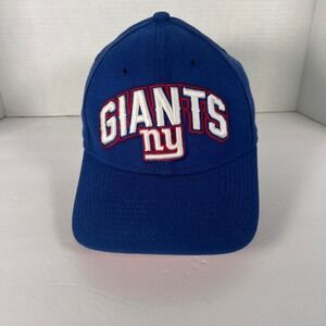 New Era NFL New York Giants Royal Blue Flex Fit Baseball Cap Small Medium